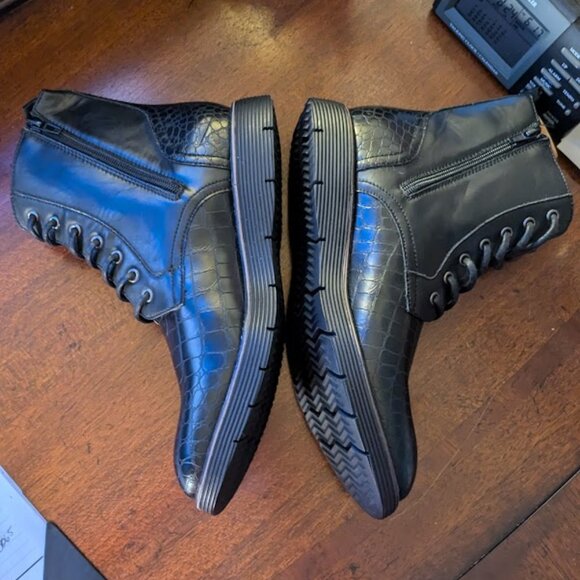 TODD WELSH BLACK BOOTS #032786/DAMIAN (NWOT) - Picture 3 of 8